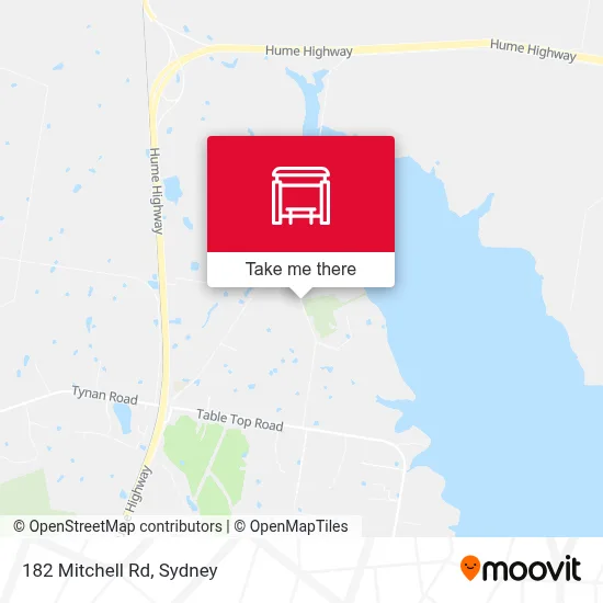 Mapa 182 Mitchell Rd