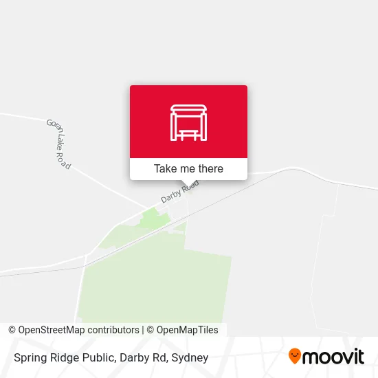 Mapa Spring Ridge Public, Darby Rd