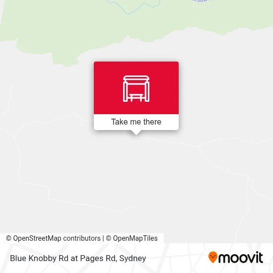 Mapa Blue Knobby Rd at Pages Rd
