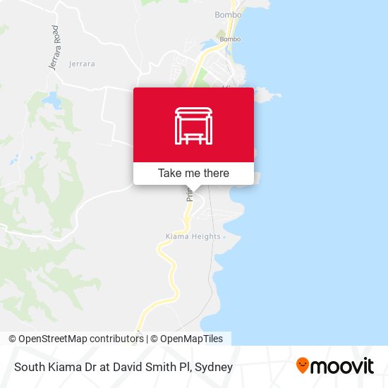 South Kiama Dr at David Smith Pl map