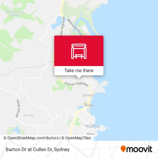 Barton Dr at Cullen Dr map