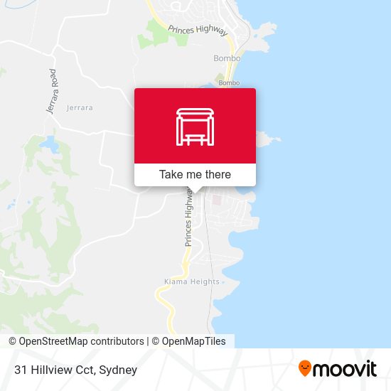 31 Hillview Cct map