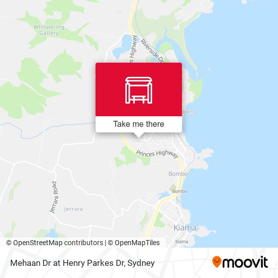 Mehaan Dr at Henry Parkes Dr map