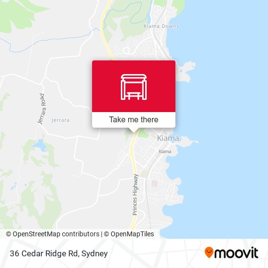 36 Cedar Ridge Rd map