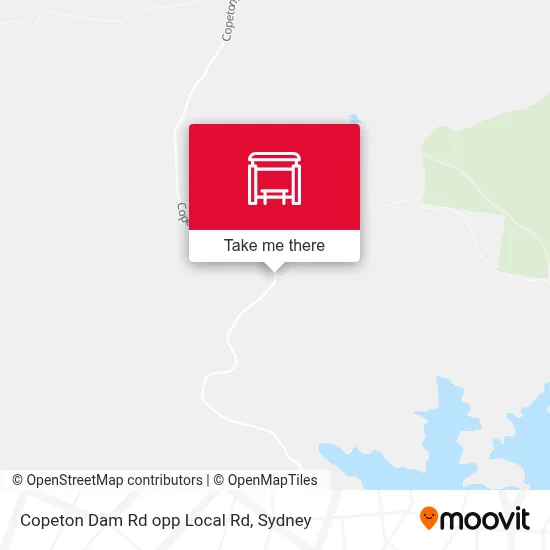 Mapa Copeton Dam Rd opp Local Rd