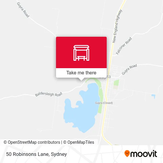 Mapa 50 Robinsons Lane