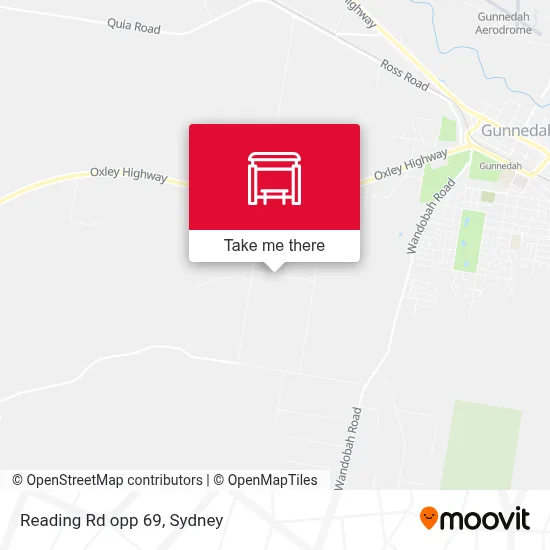Mapa Reading Rd opp 69