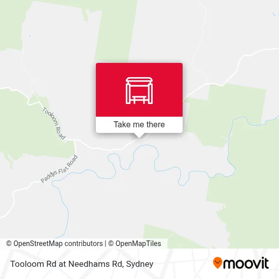 Mapa Tooloom Rd at Needhams Rd