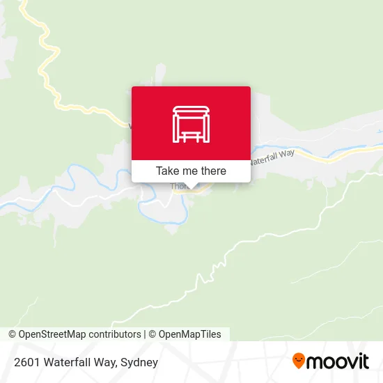 Mapa 2601 Waterfall Way