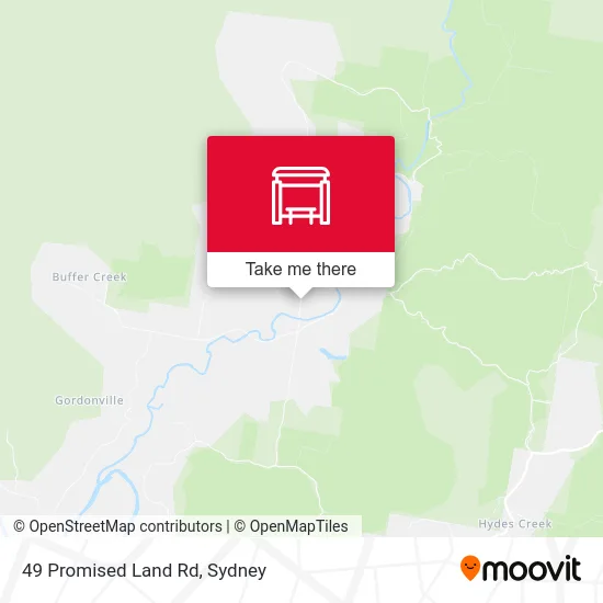 Mapa 49 Promised Land Rd