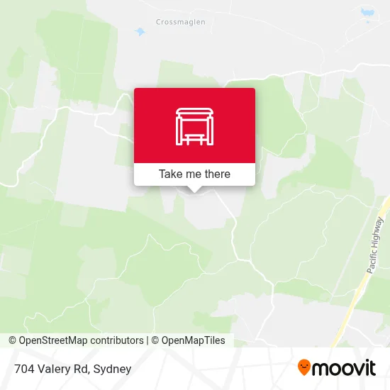 Mapa 704 Valery Rd