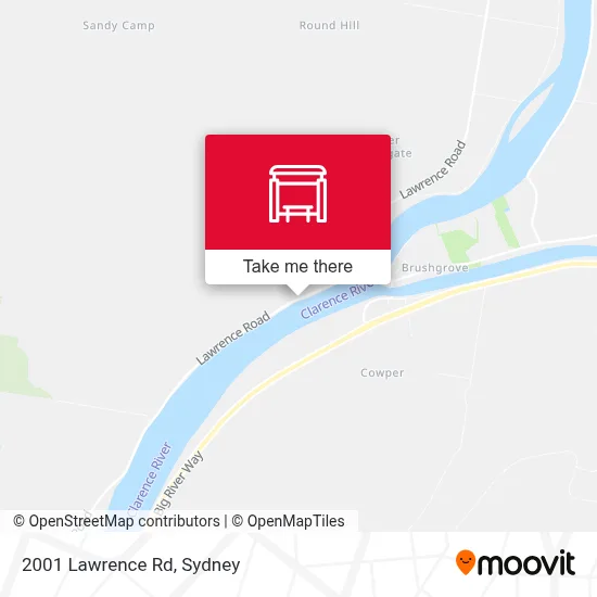 Mapa 2001 Lawrence Rd