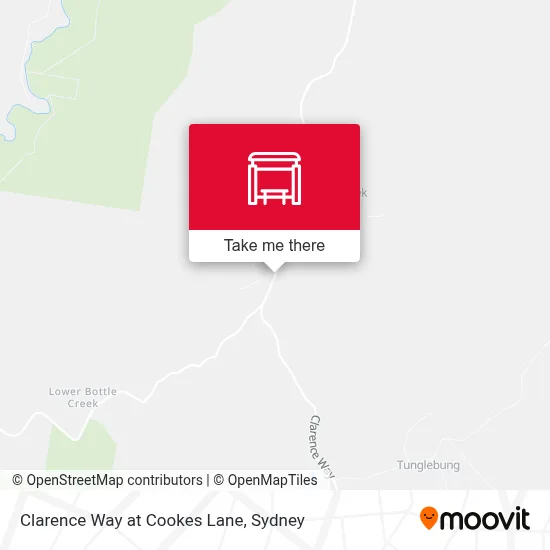 Mapa Clarence Way at Cookes Lane