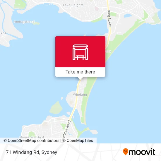 Mapa 71 Windang Rd