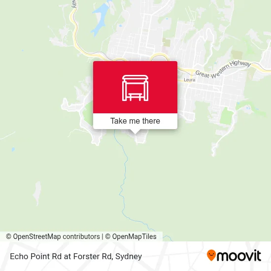Mapa Echo Point Rd at Forster Rd