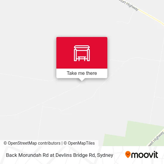 Mapa Back Morundah Rd at Devlins Bridge Rd