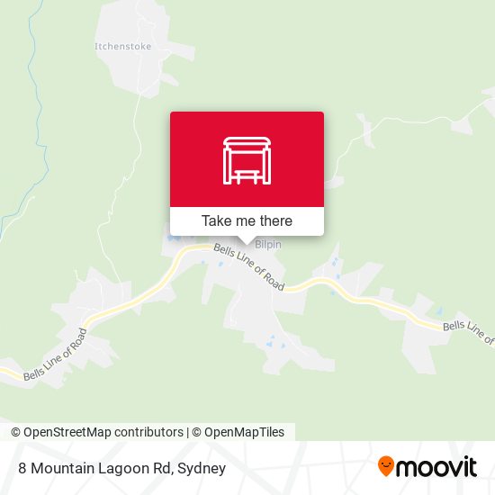 8 Mountain Lagoon Rd map
