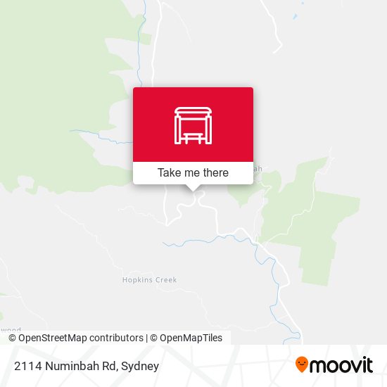 2114 Numinbah Rd map