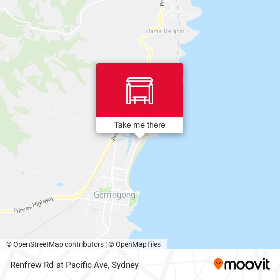 Renfrew Rd at Pacific Ave map