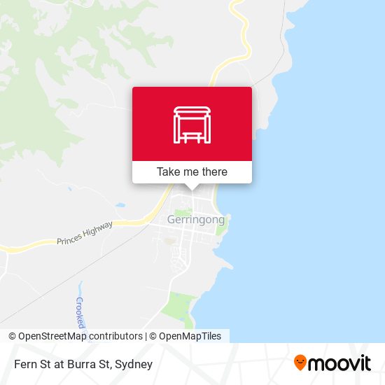 Fern St at Burra St map