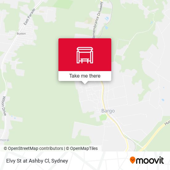Elvy St at Ashby Cl map