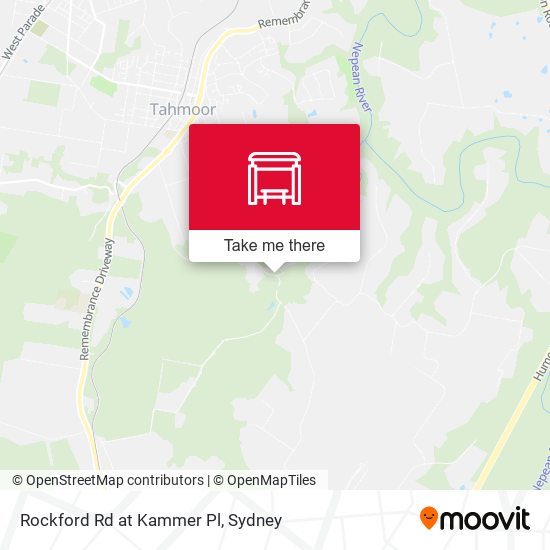 Rockford Rd at Kammer Pl map