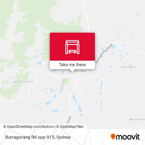 Burragorang Rd opp 915 map