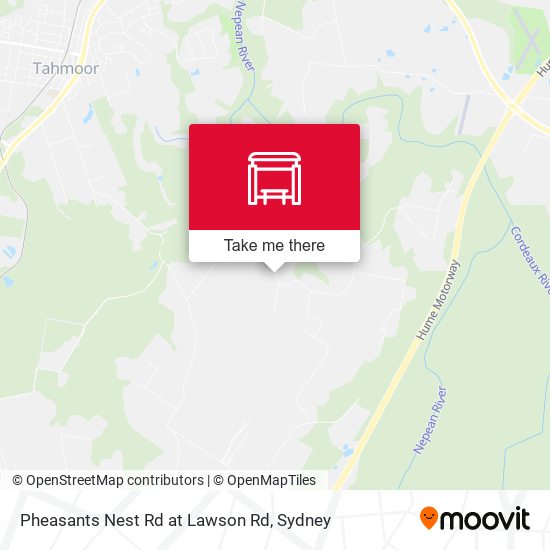 Pheasants Nest Rd at Lawson Rd map