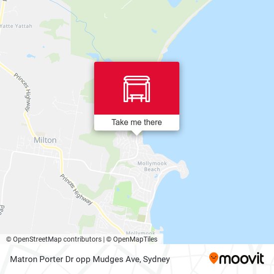 Matron Porter Dr opp Mudges Ave map