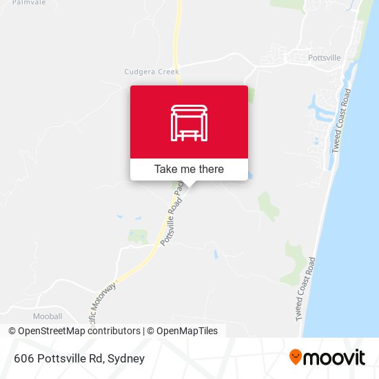 606 Pottsville Rd map