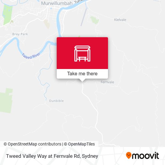 Tweed Valley Way at Fernvale Rd map