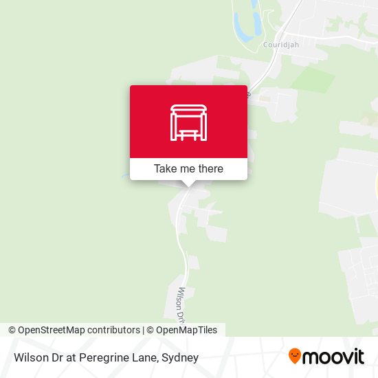 Wilson Dr at Peregrine Lane map