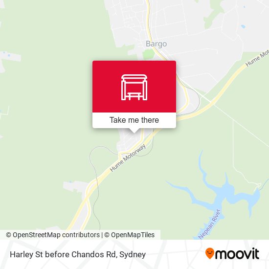 Harley St before Chandos Rd map