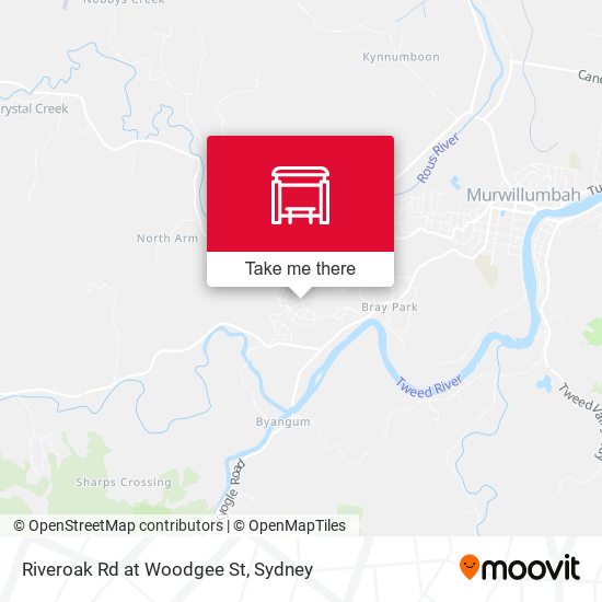Riveroak Rd at Woodgee St map