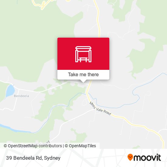 39 Bendeela Rd map