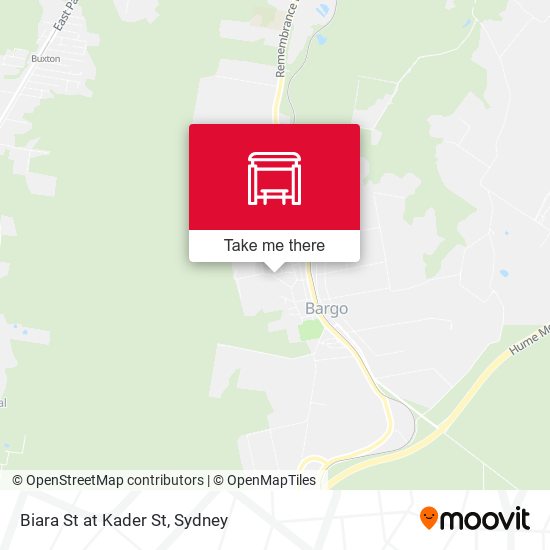 Biara St at Kader St map