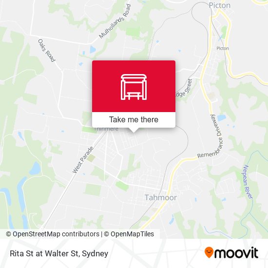 Rita St at Walter St map