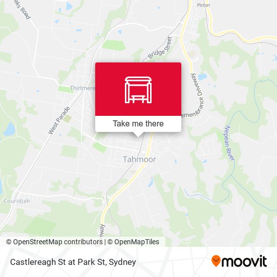 Castlereagh St at Park St map