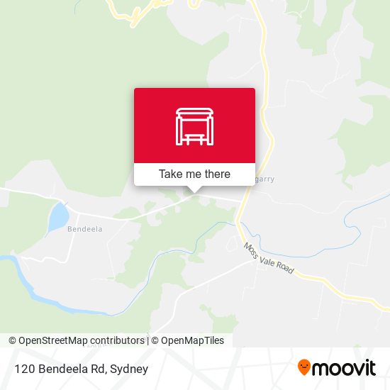 120 Bendeela Rd map