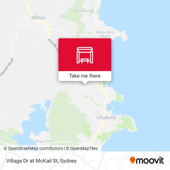 Village Dr at McKail St map