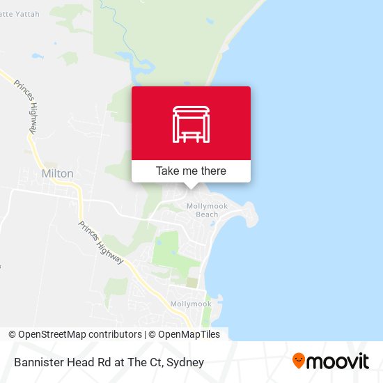Bannister Head Rd at The Ct map