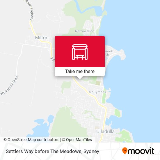 Settlers Way before The Meadows map