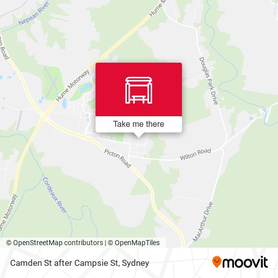 Camden St after Campsie St map