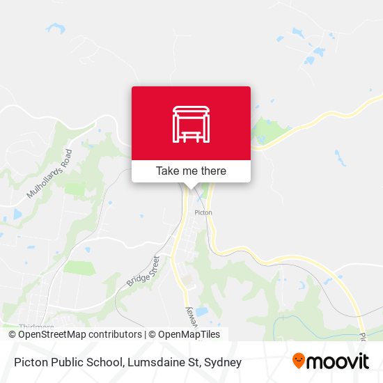 Picton Public School, Lumsdaine St map