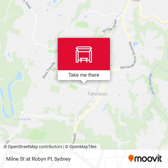 Milne St at Robyn Pl map