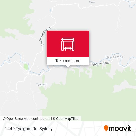 1449 Tyalgum Rd map