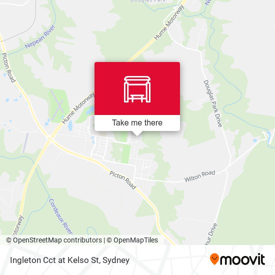 Ingleton Cct at Kelso St map