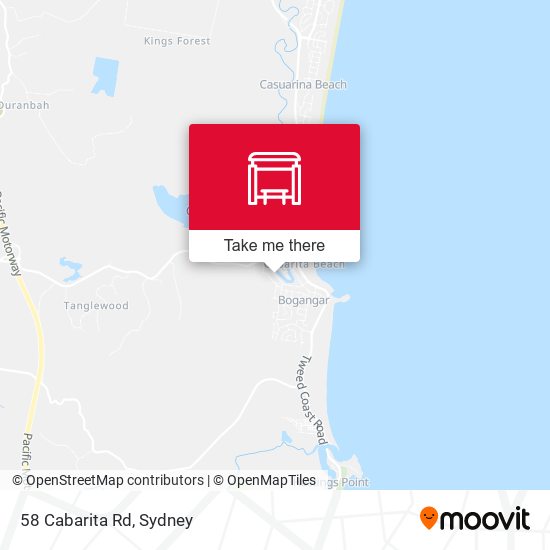 58 Cabarita Rd map