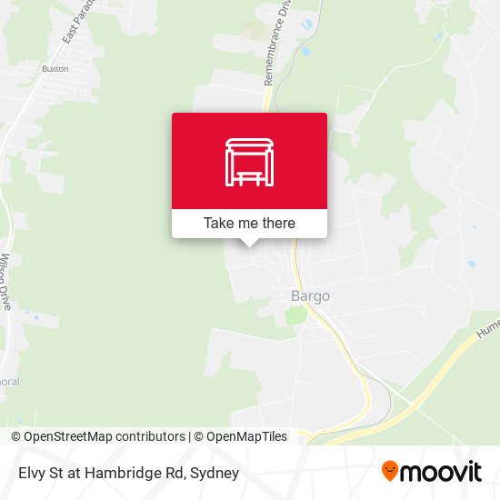 Elvy St at Hambridge Rd map