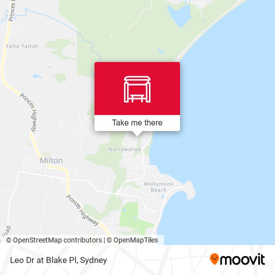 Leo Dr at Blake Pl map